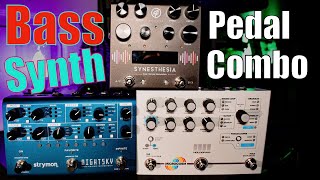 Microcosm, Night Sky, Synesthesia: Bass Synth Effect Pedal Combo Bass! Strymon, GFI System, Hologram