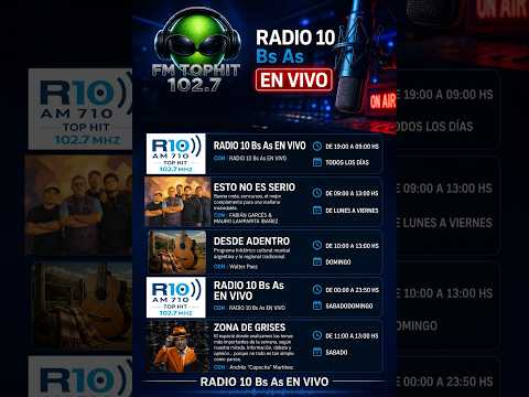 FM TOP HIT 102.7 | En Vivo desde Plaza Huincul - Cutral Có, Neuquén