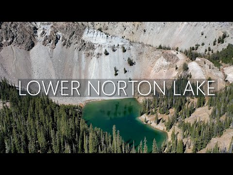 Aerial Drone Footage of Norton Lakes Trail Loop in 4K