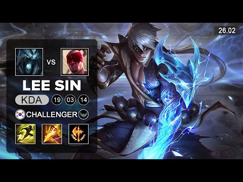 Lee Sin vs Karthus Jungle - KR Challenger - Patch 26.02 Season 16