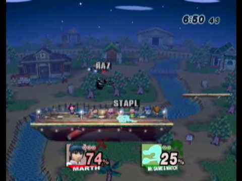 Raziek (Marth) vs. Staples (Game and Watch) - #475