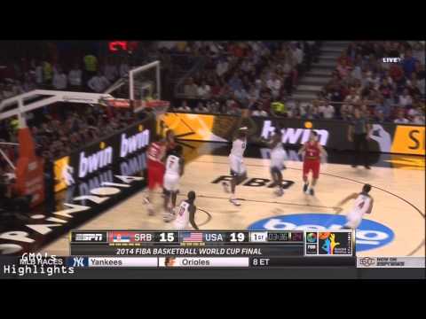 Kyrie Irving and James Harden Full Game Highlights: USA Fiba 2014 Gold Medal Game