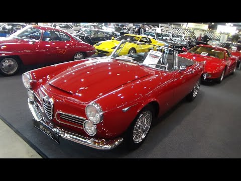 1964 Alfa Romeo Touring Spider 2600 - Exterior and Interior - Retro Classics Stuttgart 2020