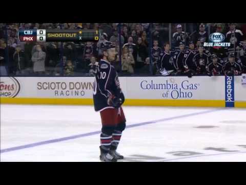 Columbus Blue Jackets vs. Phoenix Coyotes Full Shootout (March 16th 2013) HD