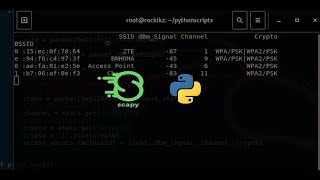 Network scanner using python || Scan your Wifi and get the list of IP || simple python project #1
