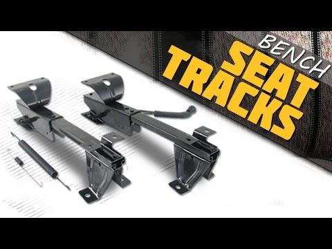 LMC Truck: Bench Seat Track Set for 69-72 Chevy/GMC Trucks