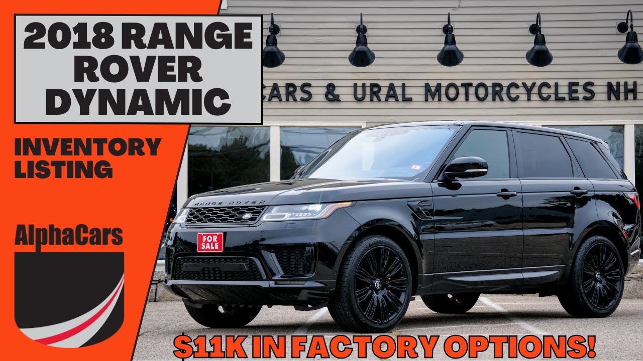 Tour this 2018 Land Rover Range Rover Sport Supercharged ...