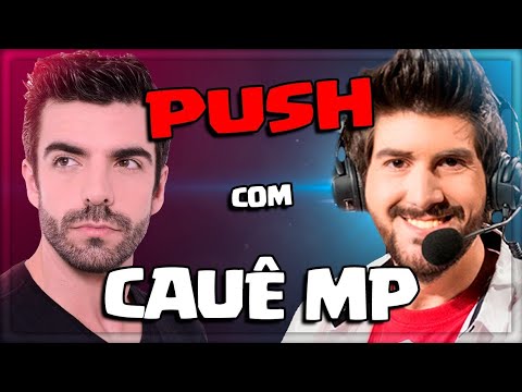 HOJE O PUSH FOI INCRIVEL NO CLASH ROYALE! Ft. Cauê MP