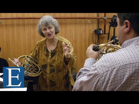 Froydis Ree Wekre - Masterclass - Horn - Larsson: Concertino op 45/5