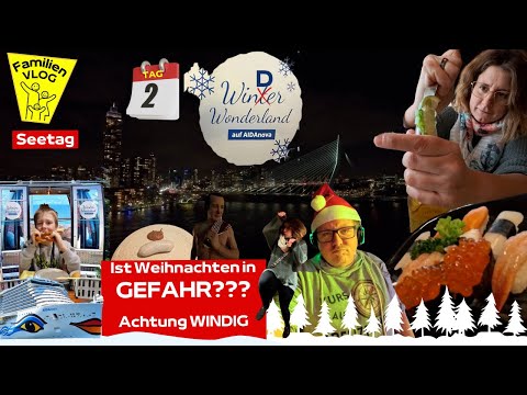 Der STÜRMISCHSTE Seetag aller Zeiten! 🌊🌪️ | AIDA Nova FamilienVLOG Tag 2