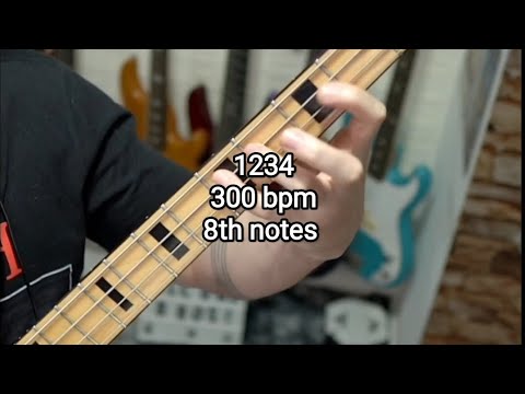 1234 300 bpm 8th notes