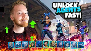 Fastest Way To Unlock All Agents In Valorant