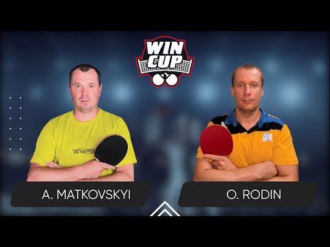 18:30 Andrii Matkovskyi - Oleksii Rodin West 3 WIN CUP 08.03.2024 | TABLE TENNIS WINCUP