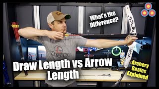 Archery Basics Explained | Draw Length vs. Arrow Length