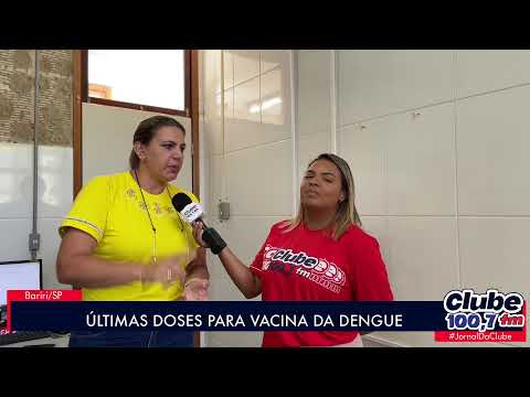 DENGUE: ÚLTIMA SEMANA PARA APLICAÇÃO DAS DOSES.