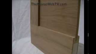 preview picture of video 'Walnut Flat Panel Corner Section'
