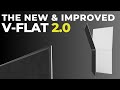 Video Review of the V-FLAT WORLD Foldable V-Flat 2.0, Black/White