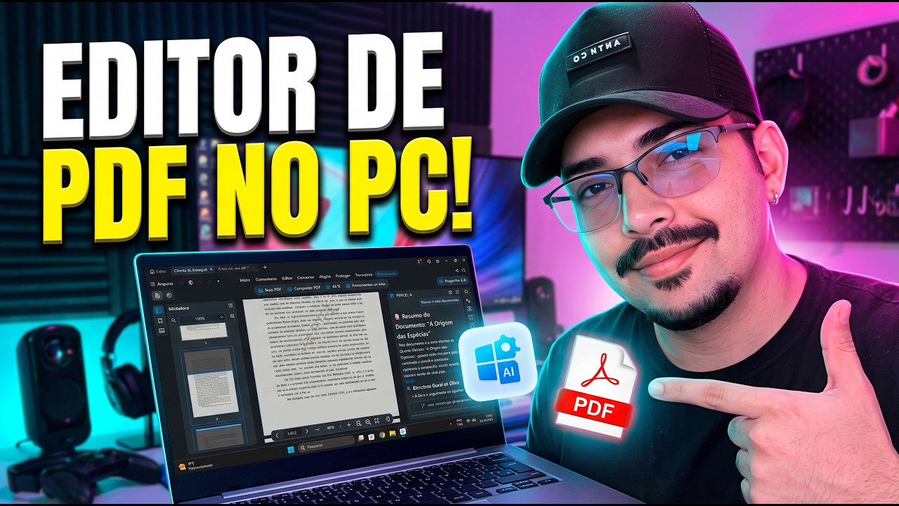 Alternativa ao JOPDF 🔥 O melhor editor de PDF Grátis e sem limites em 2026! 😱