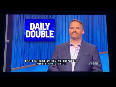 Jeopardy, Lawrence Long Day 2 - 1st Daily Double (2/8/22)