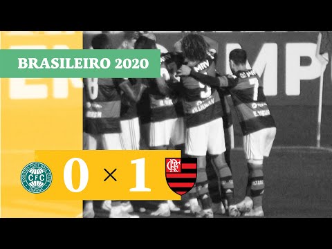 Coritiba 0 x 1 Flamengo - Gol - 15/08 - Brasileirão 2020