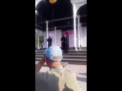 Archimandrite Serafim Chanting In Aramaic + Prayer