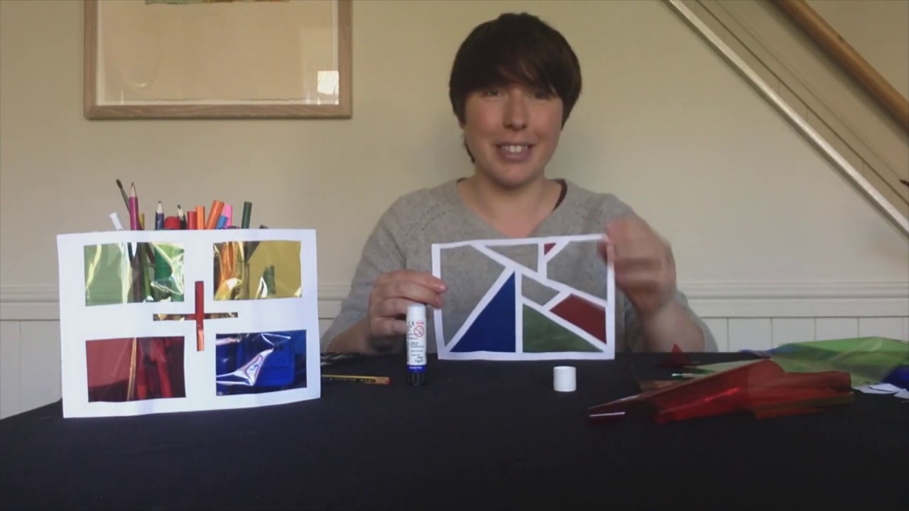 Draw The Day - Colourful Window