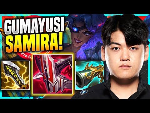 GUMAYUSI IS A MONSTER WITH SAMIRA! - T1 Gumayusi Plays Samira ADC vs Jhin! | Preseason 11