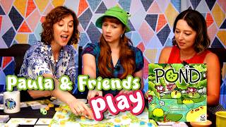 Paula & Friends Play POND | Brother Ming Games