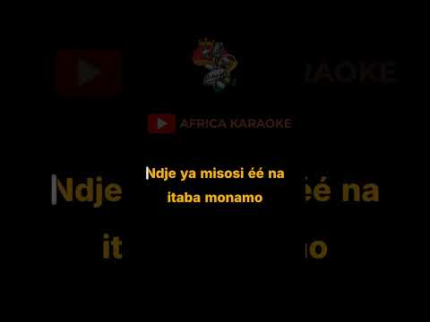 Bebe Manga - Mota benama | Karaoke avec Lyrics #cameroonmusic  #cameroon  #africakaraoke #cameroun