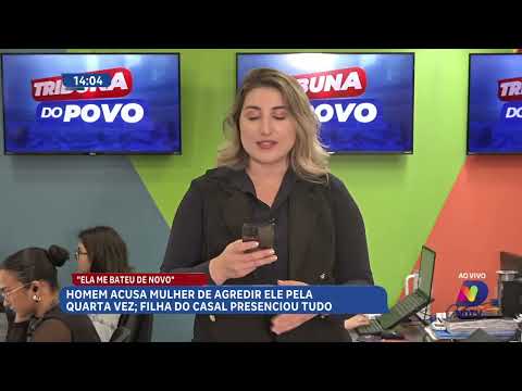 Mulher é levada à delegacia por agredir o marido em São Domingos
