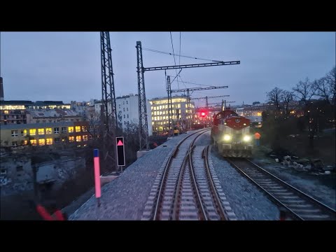 Praha Smíchov poprvé po severní koleji - 04/12/2025