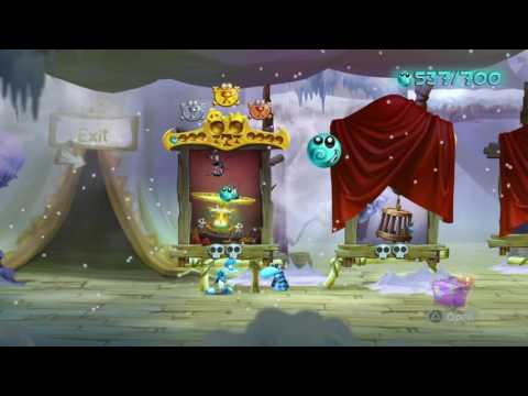 Rayman Legends - Back to Origins: Mystical Pique 100% Walkthrough