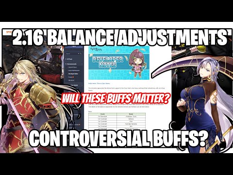 2.16 Balance Changes - Are These Changes Meaningful? - First Thoughts - Epic Seven
