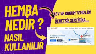 Hemba nedir ? Hemba nasıl kullanılır? HALK EĞİTİMİ MERKEZLERİ BİLİŞİM 