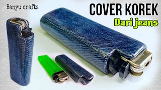 Download lagu Kain jeans bekas bisa jadi cover korek / sarung korek mp3