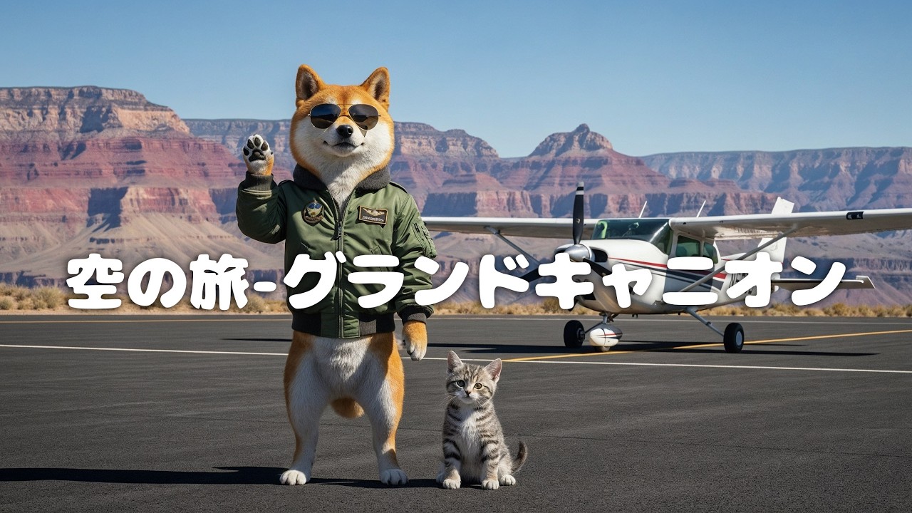 ✈️ 空の旅 ―グランドキャニオン