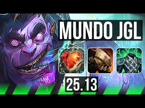 DR. MUNDO vs ZAC (JGL) | 8/2/18 | EUW Master | 25.13