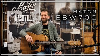 Video thumbnail for Maton EBW70C Blackwood Dreadnought Cutaway by Artisan Guitars