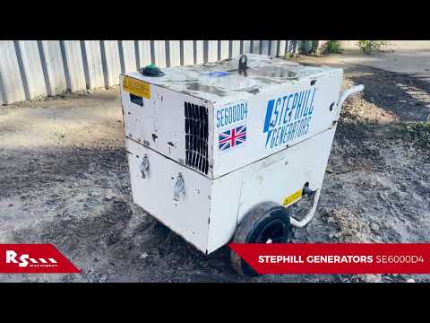 STEPHILL GENERATORS SE6000D4