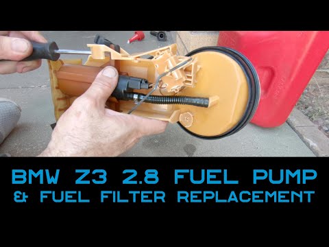 Replacing the Fuel Pump and Fuel Filter in My 1997 BMW Z3 2.8l