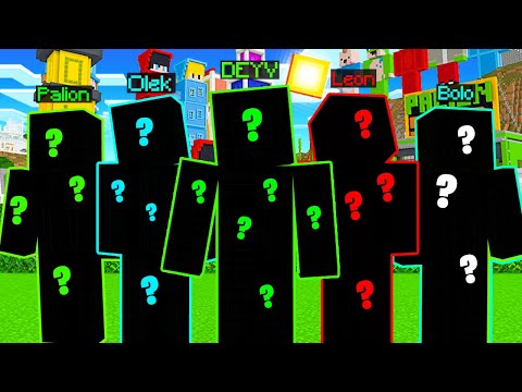 Zmieniliśmy NASZE SKINY PO 6 LATACH w Minecraft! (z Olek, Leon, Bolo)