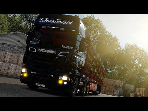 ETS 2 1.27 Schwarzwald v0.5 Beta Scania R580 on country roads