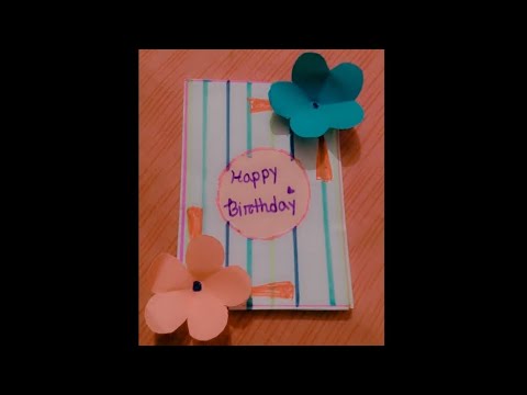 How make a easy Birthday Card🎈✨
