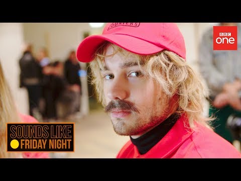 Delivery man Liam Payne sings in an elevator - Sounds Like Friday Night - BBC One