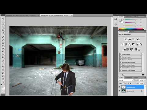 How to Photoshop a Person into a Picture : Photoshop