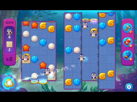 Fishdom Super Hard Level 12074 (with Double Lightning Booster) @choraelmin