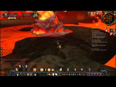 WoW Ragnaros SOLO lvl 85 Molten Core Raid