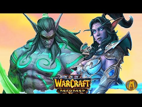 Tyrande's Death & Hunt for Illidan (2020) - All Cutscenes [Warcraft 3: Reforged]