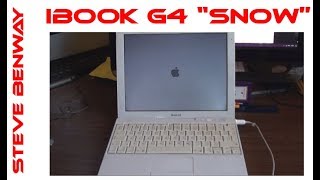 iBook G4 "Snow" - A quick look