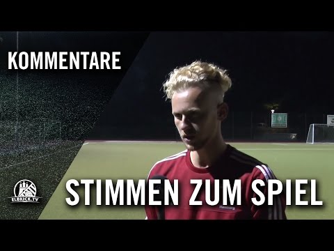 Die Stimmen zum Spiel (Walddörfer SV - FC Teutonia 05, U15 C-Junioren, Oberliga) | ELBKICK.TV